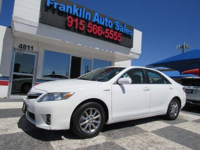 2011 Toyota Camry Hybrid for sale at Franklin Auto Sales in El Paso TX
