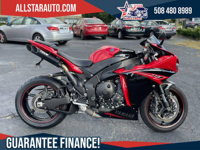 2013 Yamaha YZF-R1 for sale at All Star Auto  Cycle in Marlborough MA