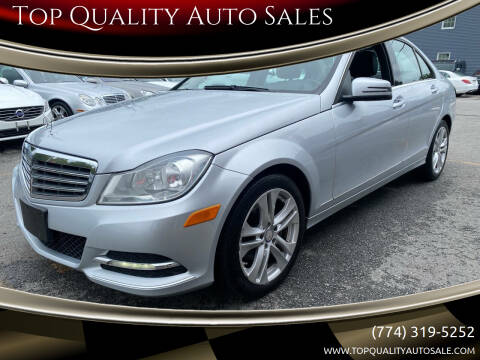 2012 Mercedes-Benz C-Class for sale at Top Quality Auto Sales in Westport MA