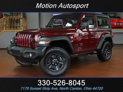 2021 Jeep Wrangler for sale at Motion Auto Sport in North Canton OH