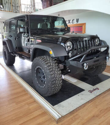 2017 Jeep Wrangler Unlimited for sale at Forkey Auto & Trailer Sales in La Fargeville NY