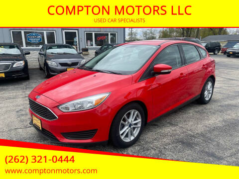 2017 Ford Focus for sale at COMPTON MOTORS LLC in Sturtevant WI