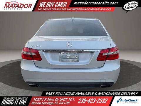 2010 Mercedes-Benz E-Class