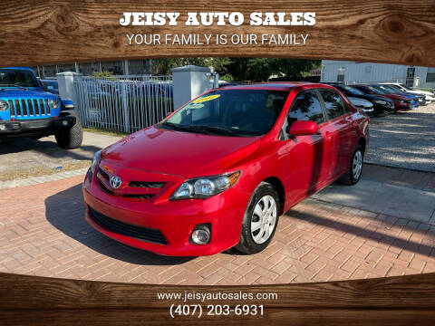 2011 Toyota Corolla for sale at JEISY AUTO SALES in Orlando FL