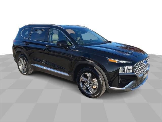 Used 2022 Hyundai Santa Fe SEL with VIN 5NMS24AJXNH457665 for sale in Waterloo, IA