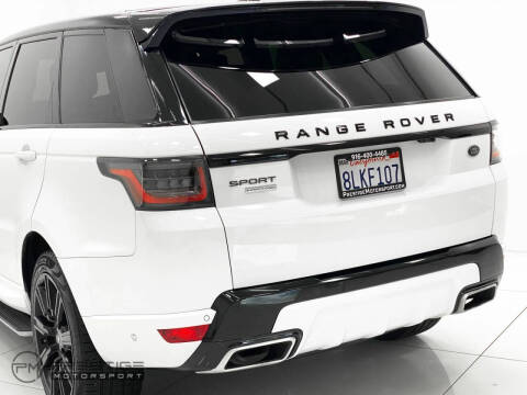 2018 Land Rover Range Rover Sport Supercharged Dynamic