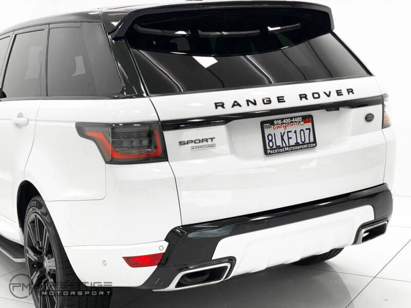 2018 Land Rover Range Rover Sport Supercharged Dynamic