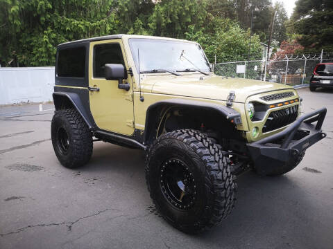 2013 Jeep Wrangler for sale at Legacy Auto Sales LLC in Seattle WA