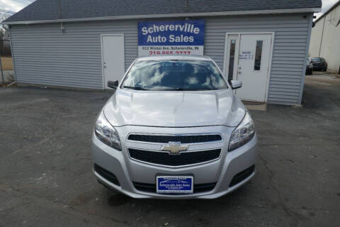 2013 Chevrolet Malibu for sale at SCHERERVILLE AUTO SALES in Schererville IN