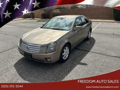 2007 Cadillac CTS for sale at Freedom Auto Sales in Albuquerque NM