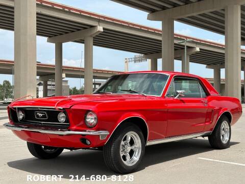 1968 Ford Mustang for sale at Mr. Old Car in Dallas TX