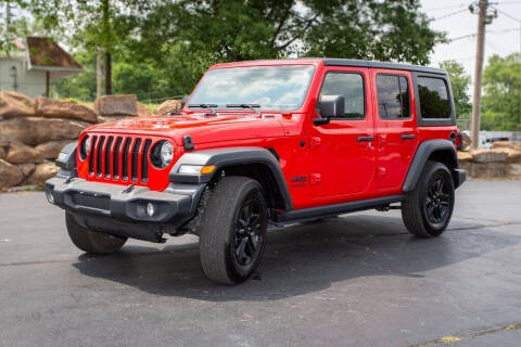 2022 Jeep Wrangler Unlimited for sale at CROSSROAD MOTORS in Caseyville IL