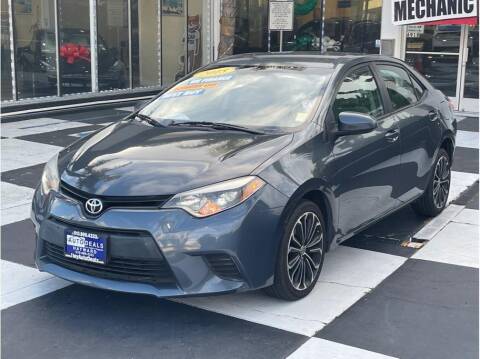 2015 Toyota Corolla for sale at AutoDeals DC in Daly City CA