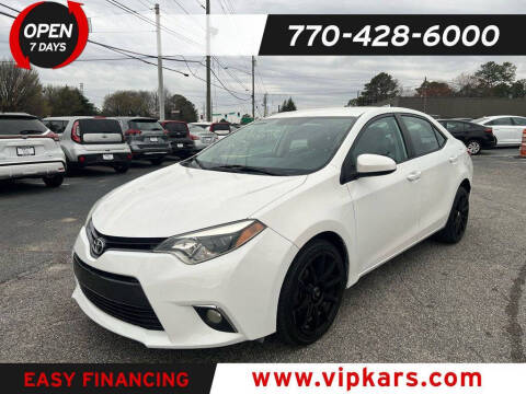 2016 Toyota Corolla for sale at VIP Kars in Marietta GA