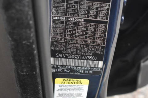 2015 Land Rover Range Rover Evoque Pure Plus