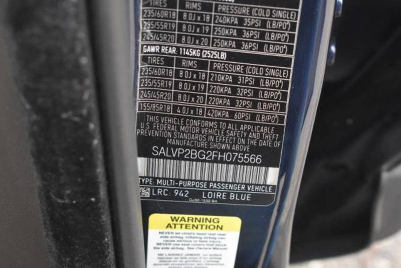 2015 Land Rover Range Rover Evoque Pure Plus