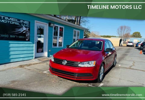 2016 Volkswagen Jetta for sale at Timeline Motors LLC in Clayton NC