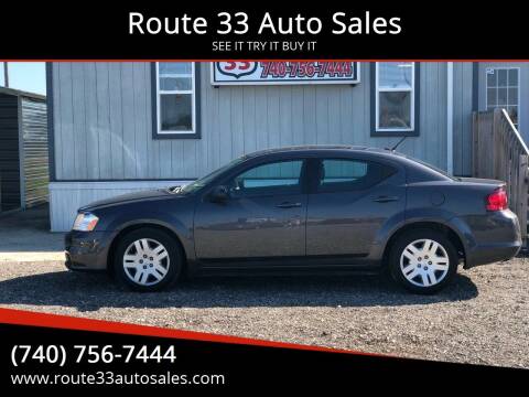 2014 Dodge Avenger for sale at Route 33 Auto Sales in Carroll OH