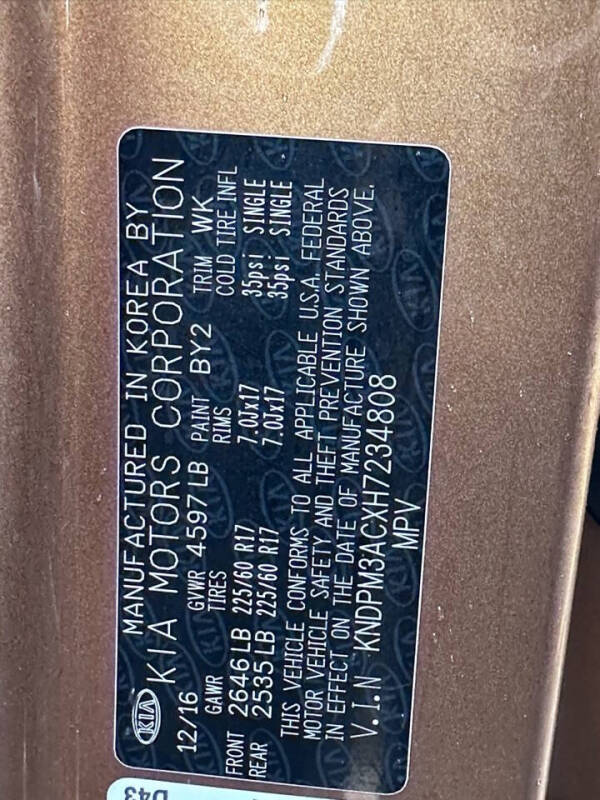 2017 Kia Sportage LX