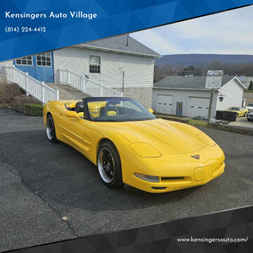2000 Chevrolet Corvette for sale at Kensingers Auto Village in Roaring Spring PA