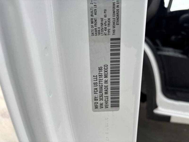 2026 RAM ProMaster