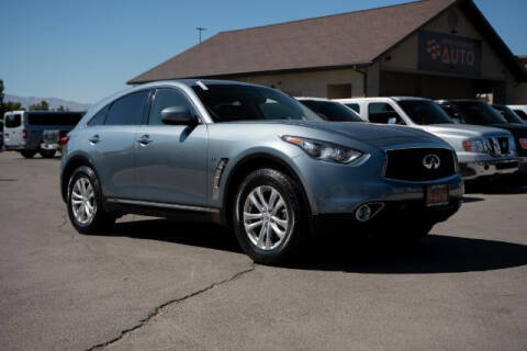 2017 Infiniti QX70 for sale at REVOLUTIONARY AUTO in Lindon UT