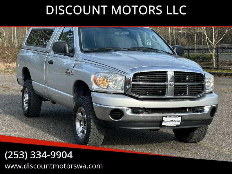 2007 Dodge Ram 2500 for sale at DISCOUNT MOTORS LLC in Federal Way WA