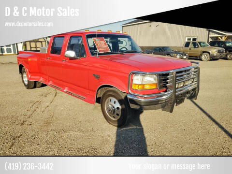 1996 Ford F-350 for sale at D & C Motor Sales in Elida OH