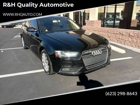 2013 Audi A4 for sale at R&H Quality Automotive in Avondale AZ