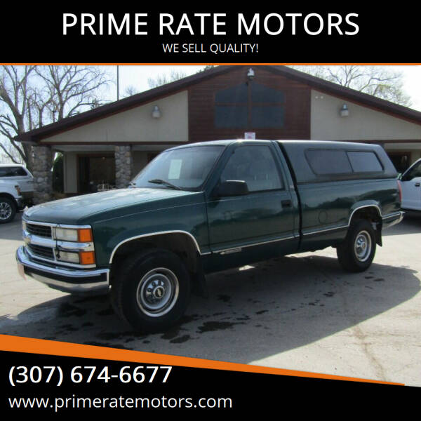 1996 Chevrolet C/K 2500 Series for sale at PRIME RATE MOTORS in Sheridan WY