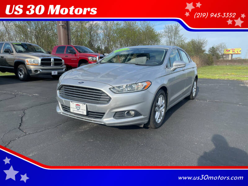 2013 Ford Fusion for sale at US 30 Motors in Crown Point IN