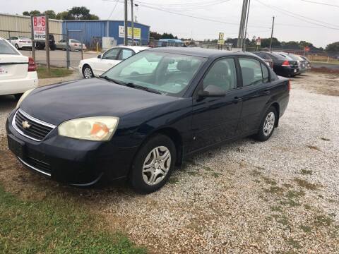 2007 Chevrolet Malibu for sale at B AND S AUTO SALES in Meridianville AL