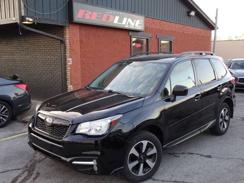 2017 Subaru Forester for sale at RED LINE AUTO LLC in Bellevue NE