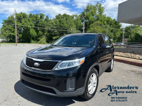2014 Kia Sorento for sale at Alexander's Auto Sales in North Little Rock AR