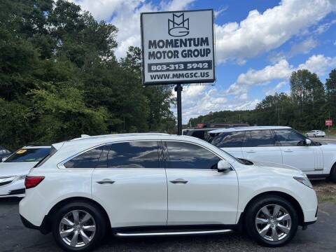 2014 Acura MDX for sale at Momentum Motor Group in Lancaster SC