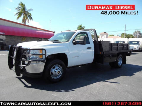 2011 Chevrolet Silverado 3500 for sale at Town Cars Auto Sales in West Palm Beach FL