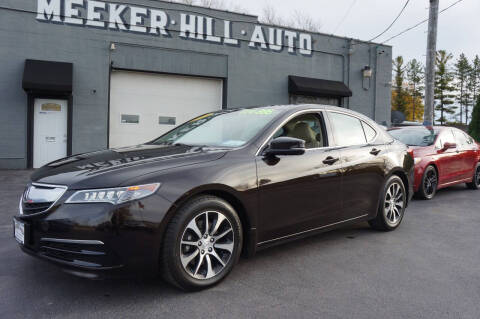 2015 Acura TLX for sale at Meeker Hill Auto Sales in Germantown WI