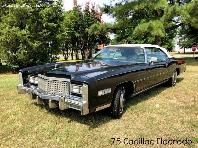 1975 Cadillac Eldorado for sale at MIDWAY AUTO SALES & CLASSIC CARS INC in Fort Smith AR
