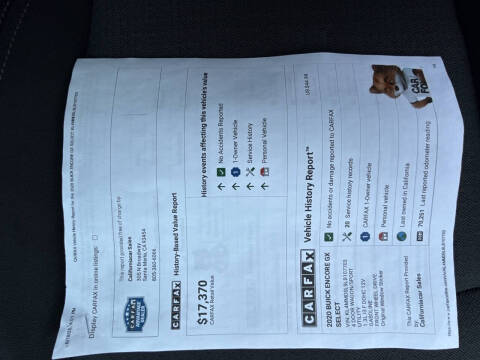 2020 Buick Encore GX Select