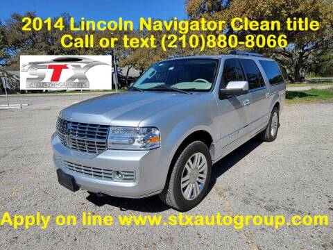 2014 Lincoln Navigator L for sale at STX Auto Group in San Antonio TX