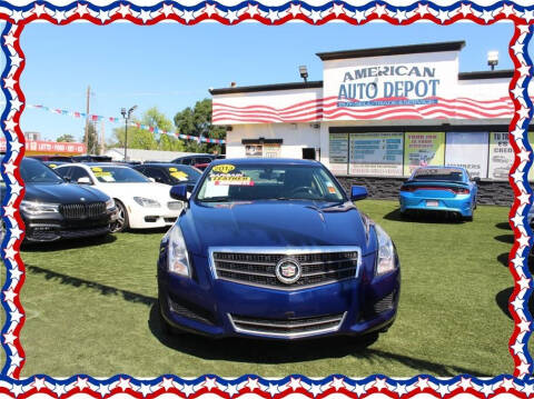 2013 Cadillac ATS for sale at American Auto Depot in Modesto CA