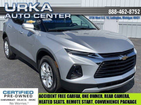 2020 Chevrolet Blazer for sale at Urka Auto Center in Ludington MI