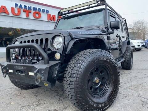2017 Jeep Wrangler Unlimited for sale at CTCG AUTOMOTIVE in South Amboy NJ