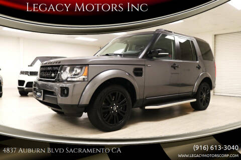 2016 Land Rover LR4 for sale at Legacy Motors Inc in Sacramento CA