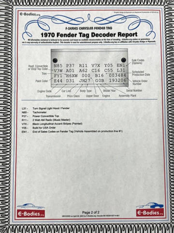 1970 Dodge Challenger