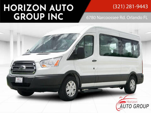 2019 Ford Transit Passenger for sale at HORIZON AUTO GROUP INC in Orlando FL