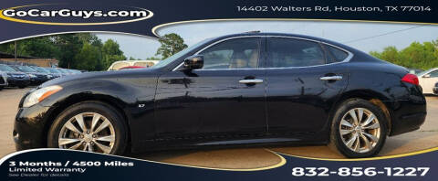 2013 Infiniti M37 for sale at Gocarguys.com in Houston TX
