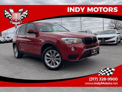 2017 BMW X3 for sale at Indy Motors Inc in Indianapolis IN