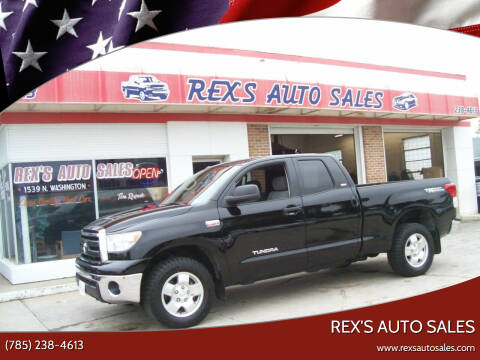 2011 Toyota Tundra for sale at Rex's Auto Sales in Junction City KS