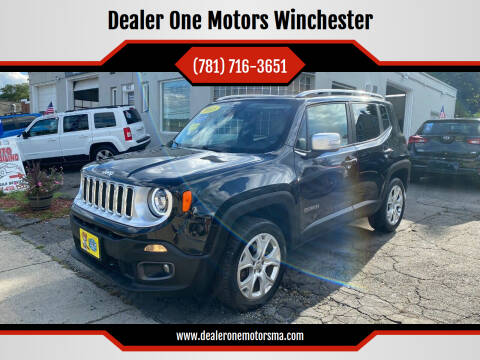 2015 Jeep Renegade for sale at Dealer One Motors Winchester in Winchester MA